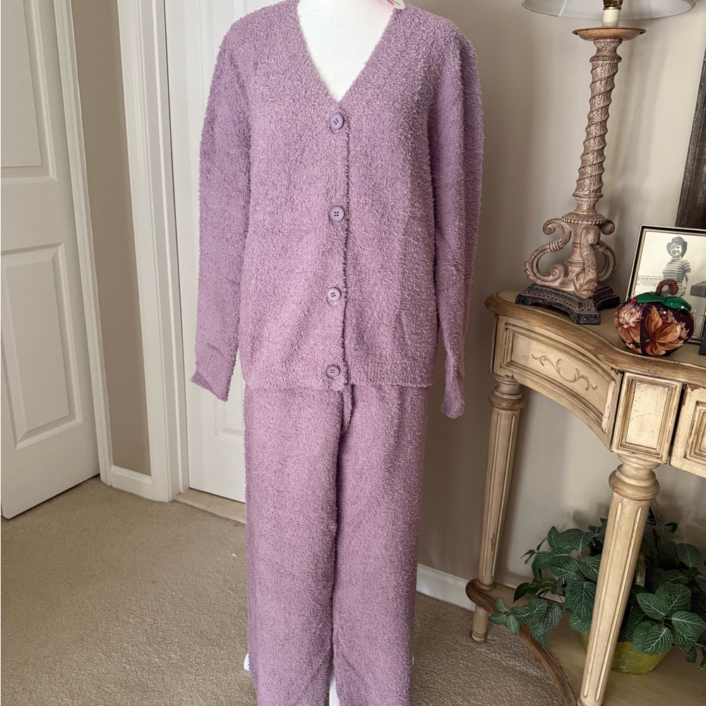 Lounging women’s pant Set in Purple